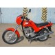 (SKLADOVÉ MOTO) - JAWA 350 - 640 - STYLE ČERVENÁ RENO - S ELEKTRICKÝM STARTÉREM S DOKLADY